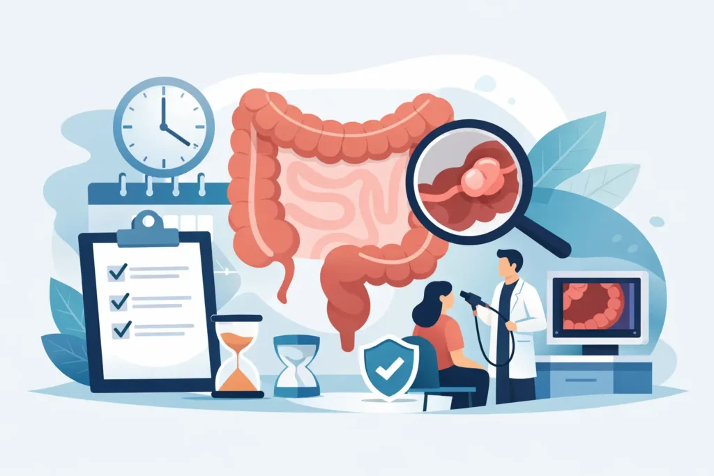 When to Follow Colonoscopy Screening Guidelines