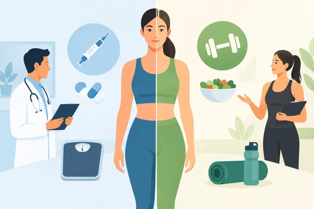 Medical Versus Commercial Weight Loss Compared